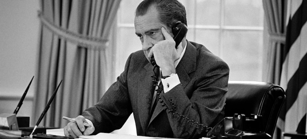 Nixon Now Looks Restrained