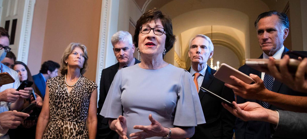 Susan Collins, Who Doesn't Actually Support Abortion Rights Despite Claiming Otherwise, Won't Support Abortion Rights Bill