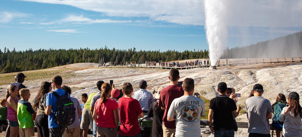 Yellowstone Had 1 Million Visitors in July Alone. That's Unsustainable for US National Parks