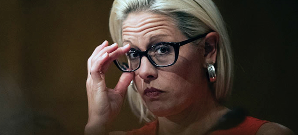 Kyrsten Sinema Goes to War With the Democrats to Keep Taxes Low for the Wealthy