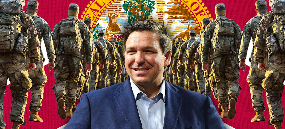 Ron DeSantis Proposes a New Civilian Military Force in Florida That He Would Control