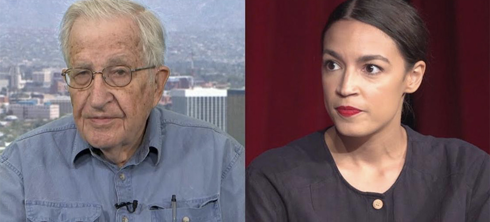 AOC in Conversation With Noam Chomsky