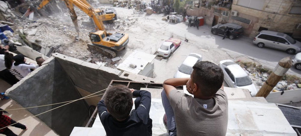 Destruction of Palestinian Homes in East Jerusalem Goes to ICC