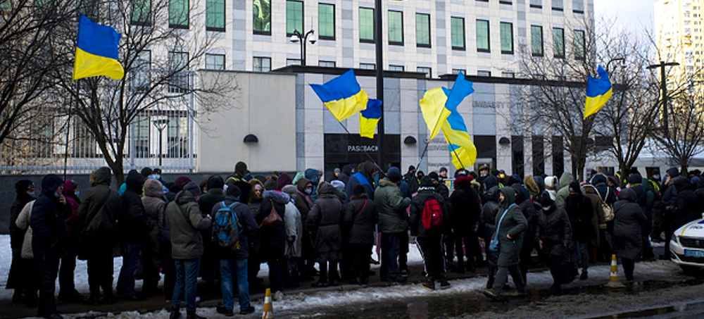 US Embassy Employees Have Been Ordered to Evacuate Ukraine