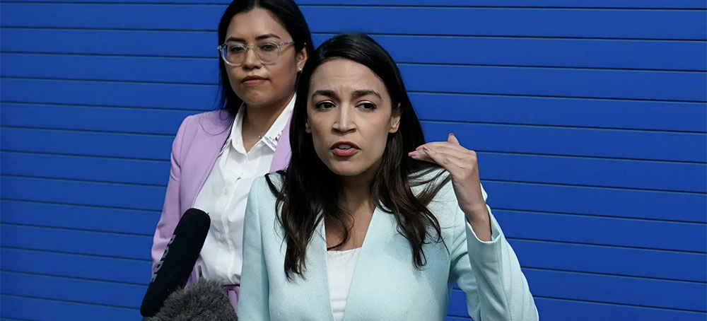 Rep. Alexandria Ocasio-Cortez Warns There's 'a Very Real Risk' the US Won't Be a Democracy in 10 Years