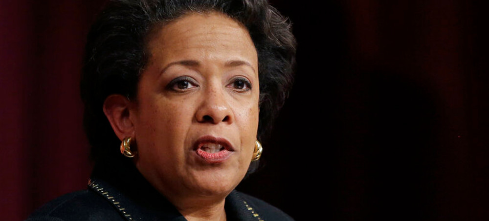 NFL Hires Former AG Loretta Lynch to Handle Its Racial Discrimination Suit