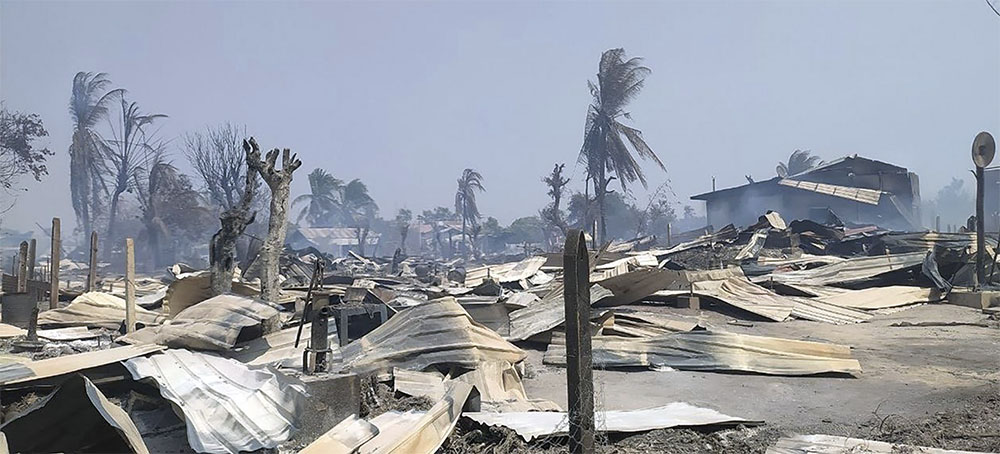 Junta Soldiers in Upper Myanmar Burn Hundreds of Homes and Murder Civilians During Rampages