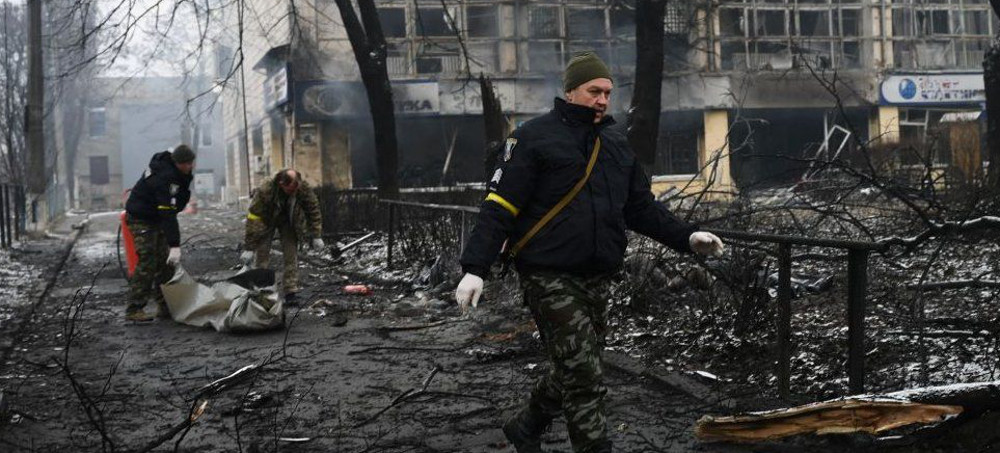 'We Are Being Destroyed,' Says Ukraine's Mariupol Under Russian Siege