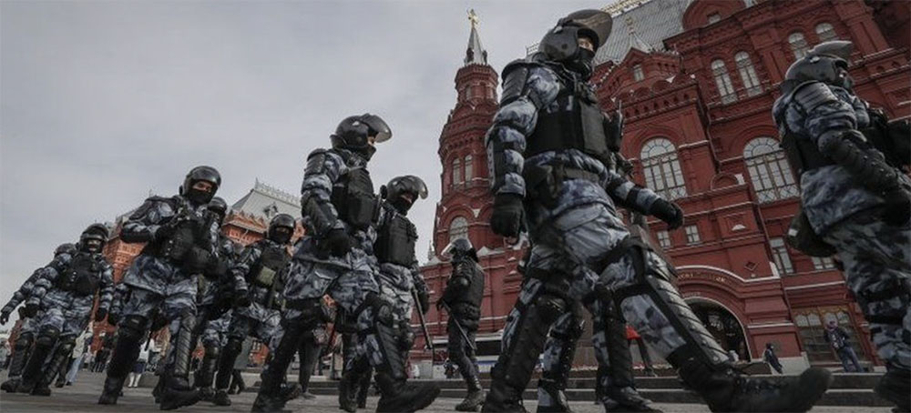 More Than 4,500 Antiwar Protesters Arrested in One Day in Russia, Group Says