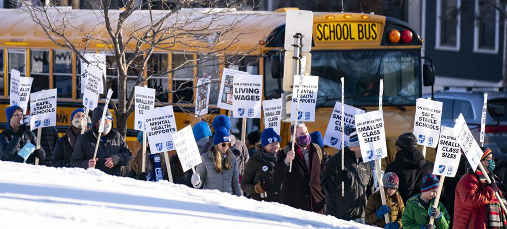 Minneapolis Teachers Go on Strike After Contract Talks Fail