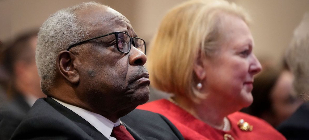 Ginni Thomas, Wife of Clarence Thomas, Attended Rally Preceding Capitol Attack