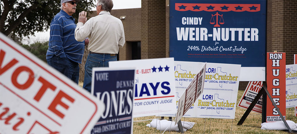 Texas Voting Restrictions Take Their Toll: 'Sorry - No Democrat Voting'