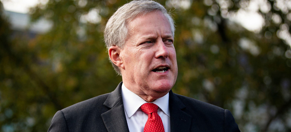 Trump's Ex-Chief of Staff Mark Meadows Investigated for Voter Registration Fraud