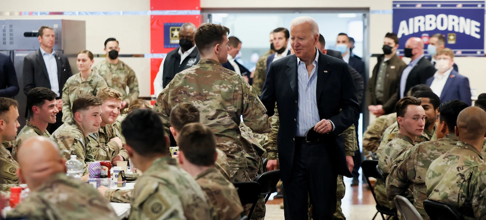 Ukraine 'Disappointed' in NATO, as Biden Visits US Troops in Poland