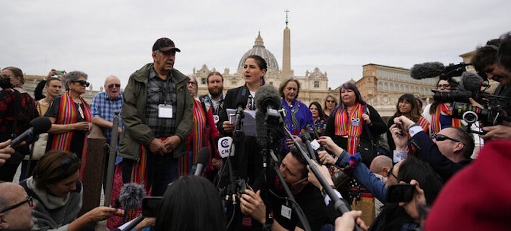 Canada Indigenous Tell Pope of Abuses at Residential Schools
