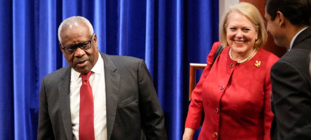 Ginni and Clarence Thomas vs. Democracy: He Sided With Trump in Court While She Backed Coup Attempt
