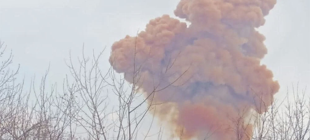 Russia's Latest Atrocity Unleashed Nitric Acid Cloud That Could Blind Ukrainians
