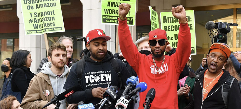 'We Just Unionized Amazon': How Two Best Friends Beat the Retail Giant's Union-Busting Campaign