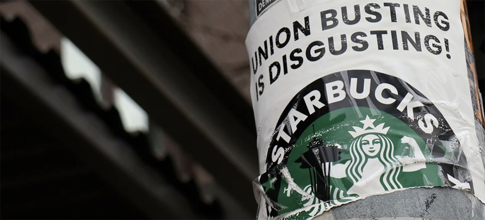 Starbucks Just Fired a Union Organizer for Allegedly Breaking a Sink