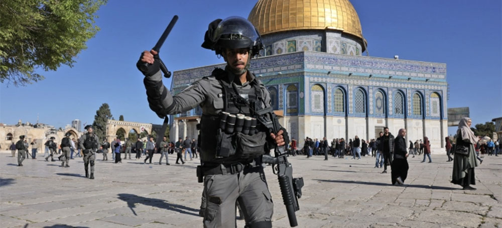 Watch: Israeli Special Forces Target Journalists During Mosque Compound Raid
