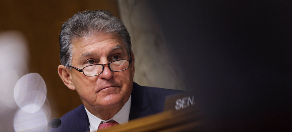 Manchin to Vote With Republicans and Block Abortion Rights Law
