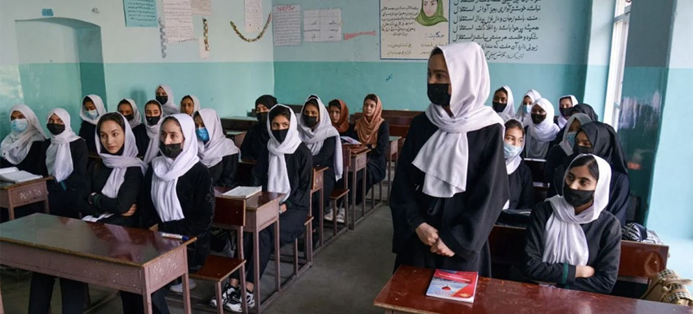 Afghan Girls Move to Iran to Defy Taliban's Education Ban