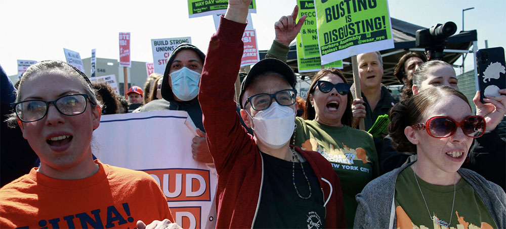 These Are The Workers Who Took on Amazon, and Won