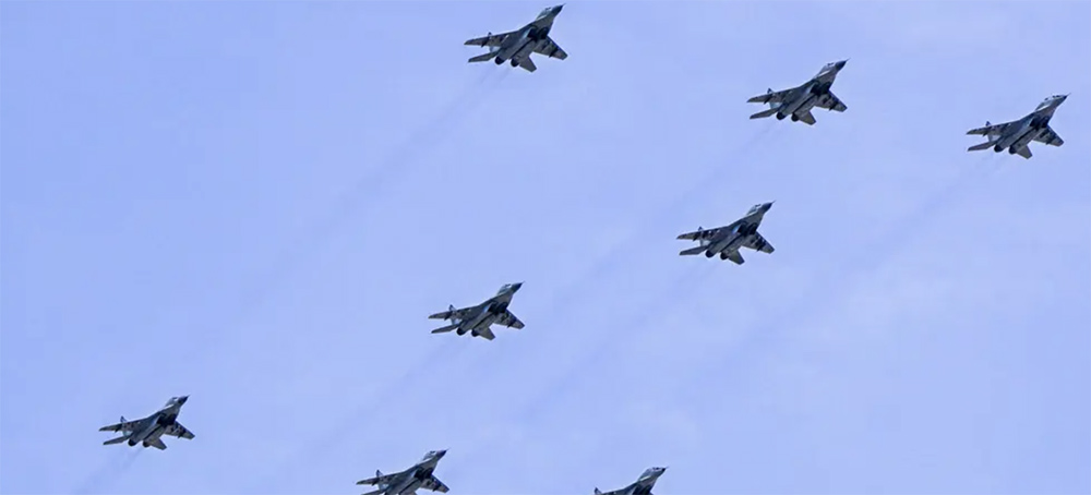 Japan Scrambles Jets as Warplanes From Russia and China Approach Airspace During Quad Summit