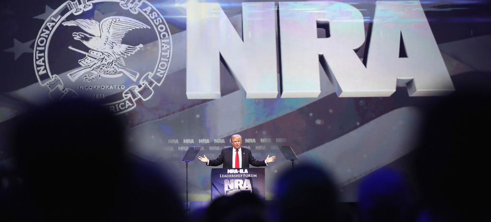Guns Are Banned During Trump's Upcoming Speech at the NRA Conference