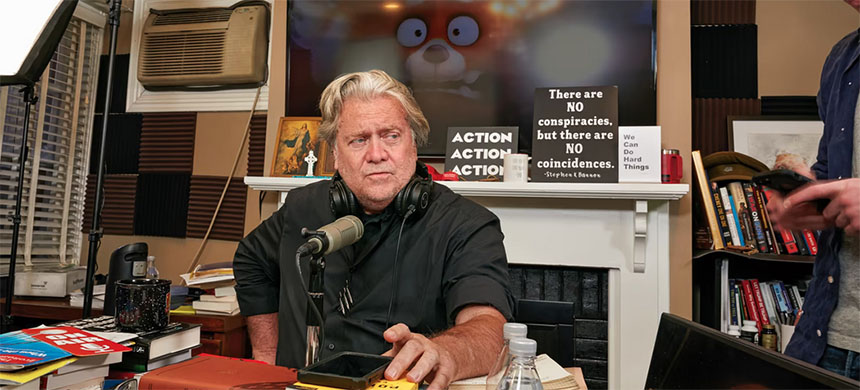 American Rasputin: Steve Bannon Is Still Scheming. And He's Still a Threat to Democracy.