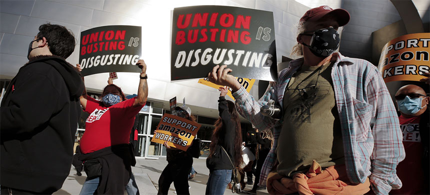 The Evolution of Union-Busting