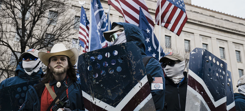 In the Shadow of the January 6 Hearings, Right-Wing Militancy Is on the Rise