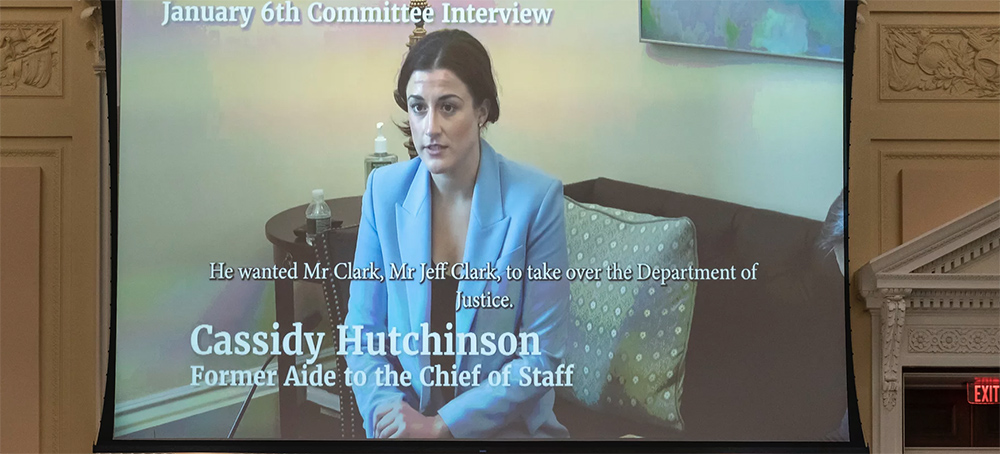 Who Is Cassidy Hutchinson, the Surprise Witness at Tuesday's Jan. 6 Panel Hearing?