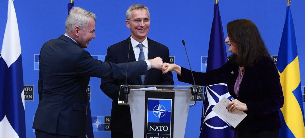 NATO Signs Accession Protocols for Finland and Sweden
