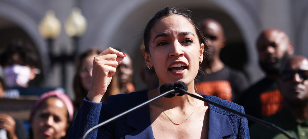 Alexandria Ocasio-Cortez Pressures Chuck Schumer to Say Whether Justices Brett Kavanaugh and Neil Gorsuch Lied Under Oath About Their Views on Roe V. Wade