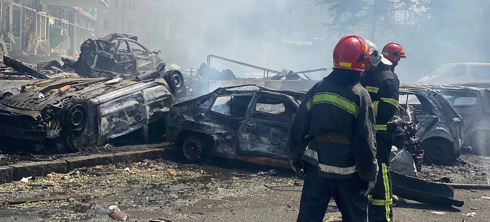 Zelenskiy Condemns Russian 'Terrorism' as Missiles Kill at Least 20 in Vinnytsia