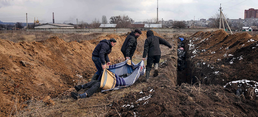 Mariupol Cemetery Images Show 1,400 Graves Dug Since Mid-May, Says Report