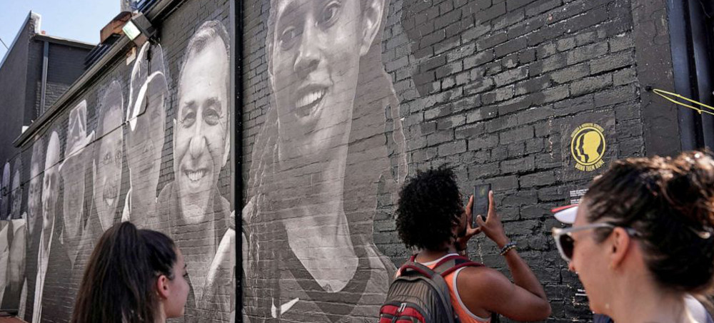 New Mural Calls Attention to Americans Held Abroad as Loved Ones Say, 'This Doesn't Go Away'
