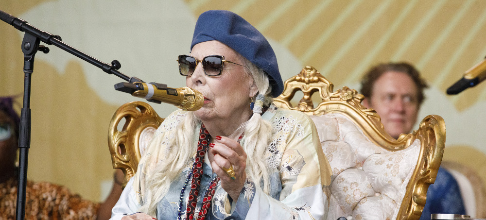 Watch Joni Mitchell Surprise Newport Folk Festival With Her First Full Set in Over 20 Years