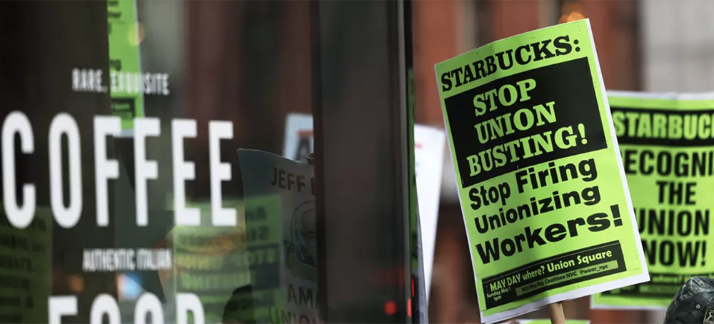 Starbucks's Abortion Promises for Workers Are PR Stunts. We Want a Union Contract.