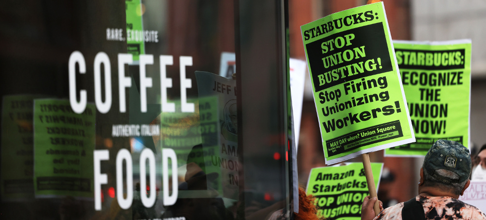 Starbucks Workers Hold Strikes in at Least 17 States Amid Union Drive