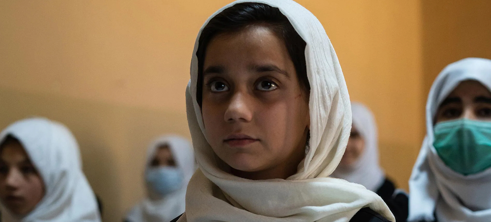 A Year After Kabul Fell to the Taliban, Afghan Girls Stay Unsinkable
