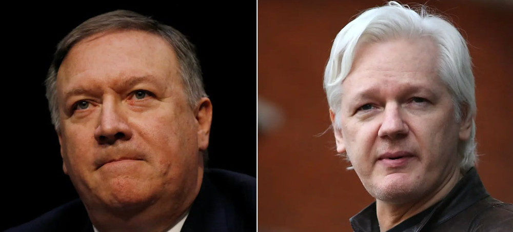 Mike Pompeo and CIA Sued for Spying on Americans Who Visited Julian Assange in Ecuadorian Embassy in UK