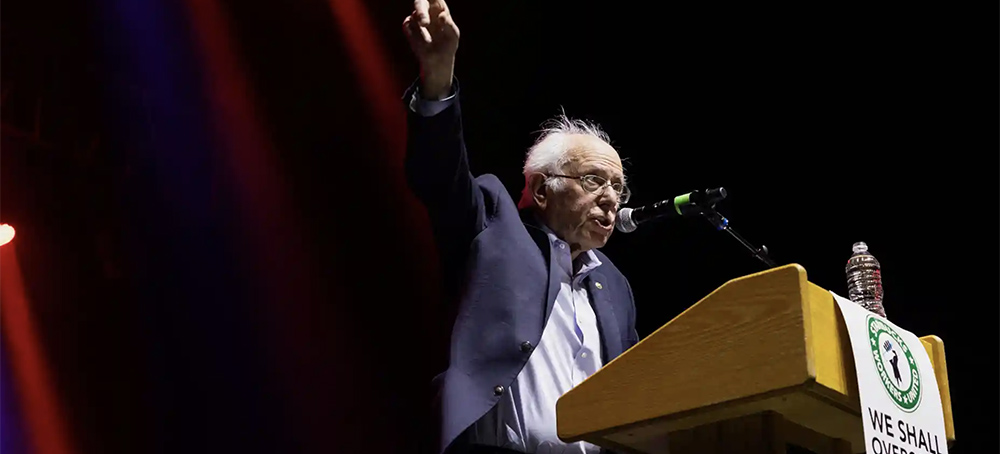 Bernie Sanders: ‘People Are Tired of Being Ignored While the Rich Get Richer'