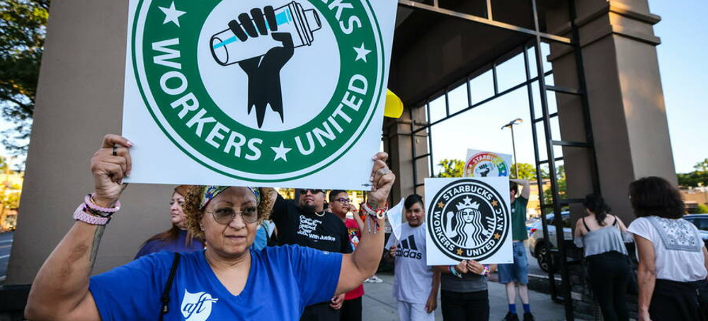 This Labor Day, Starbucks Workers Are Hosting Pro-Union 