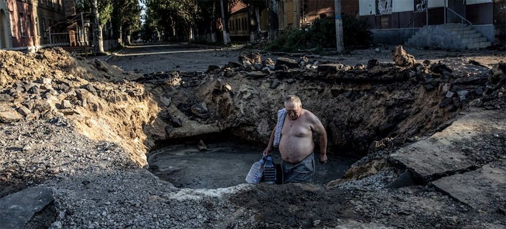 At Edge of Russian Onslaught, City of Bakhmut Clings to Freedom