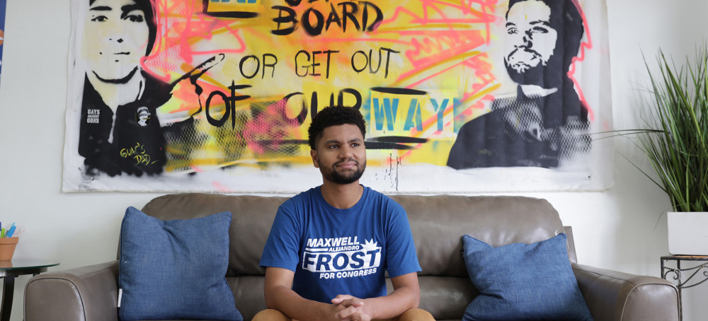 Maxwell Frost Is Figuring Out How to Be Gen Z's Likely First Congressman
