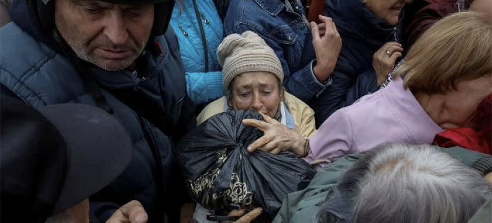 In Liberated Ukraine Town, Locals Sob With Relief, Relate Harrowing Accounts