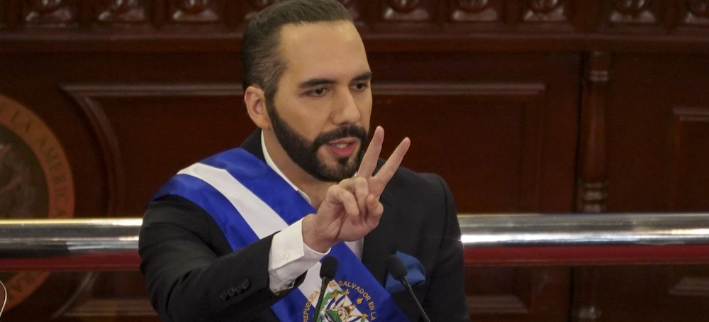 El Salvador's Bukele Says He's Running for Re-Election Despite Term Limits