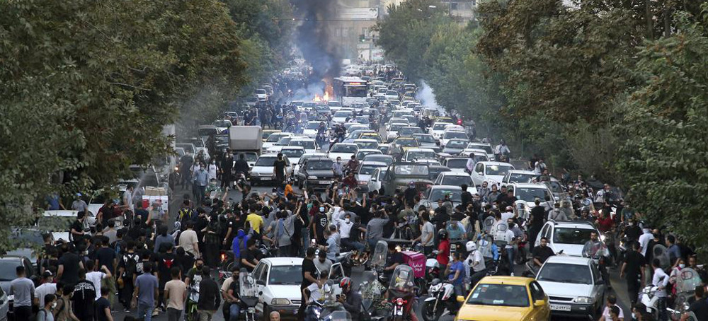 At Least 9 Killed as Iran Protests Over Woman's Death Spread